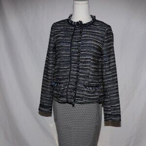 GUC Land's End Short Knit Coat - Size 0